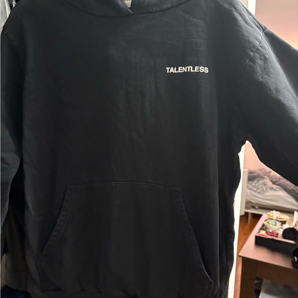 Talentless Black Hoodie